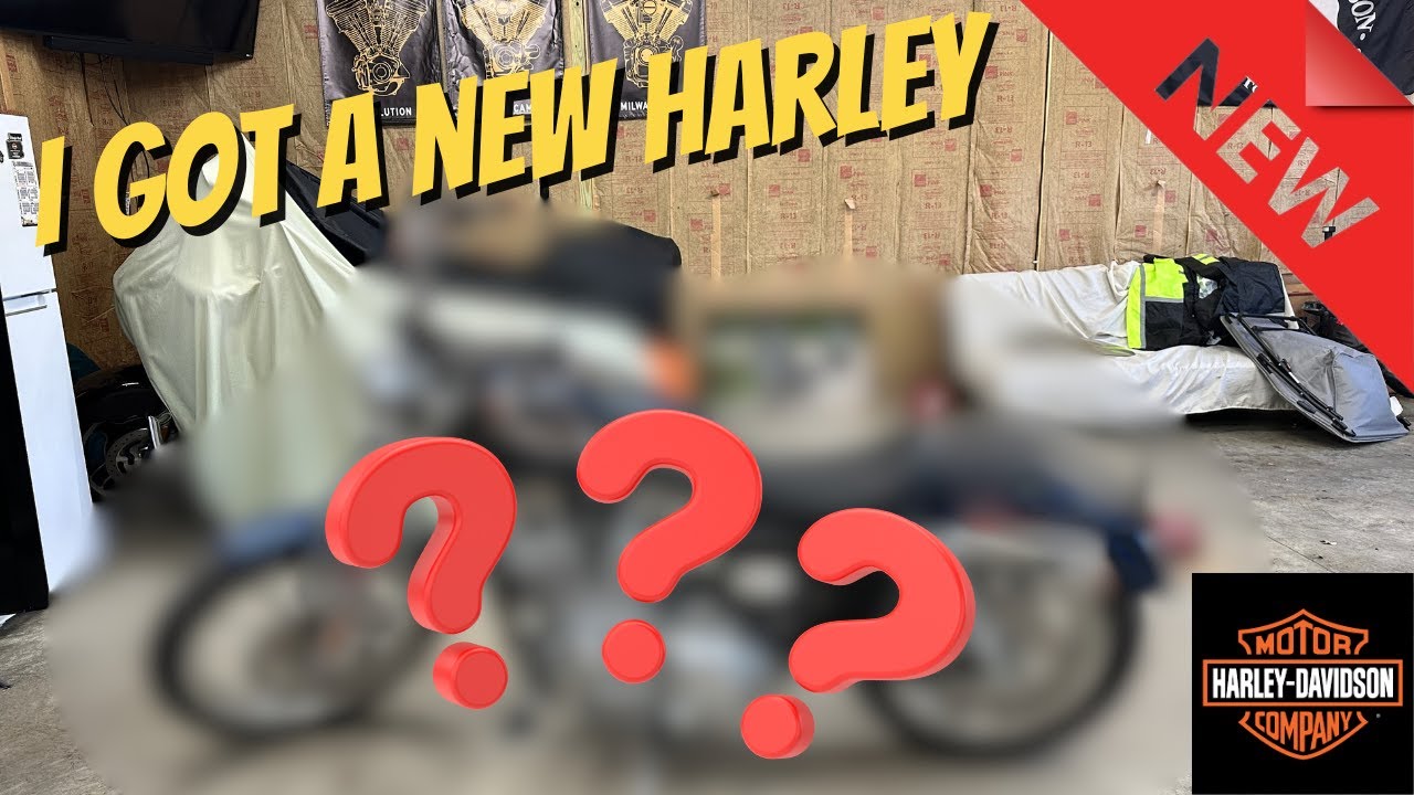 Мой НОВЫЙ мотоцикл Harley Davidson!