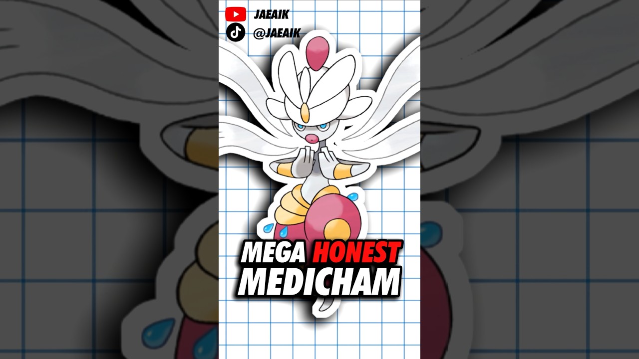 Mega Honest, Medicham #jaeaik #megaevolution #pokemon #medicham #megamedicham