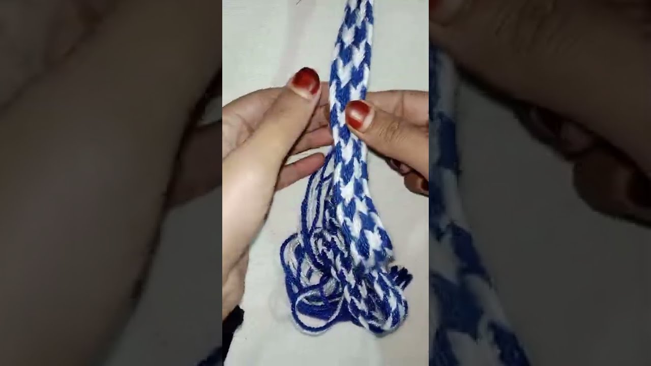 नाडा डिज़ाइन जो आपको आसान तरीके से समझाया गया h 🤍💙 #niyasacrafts