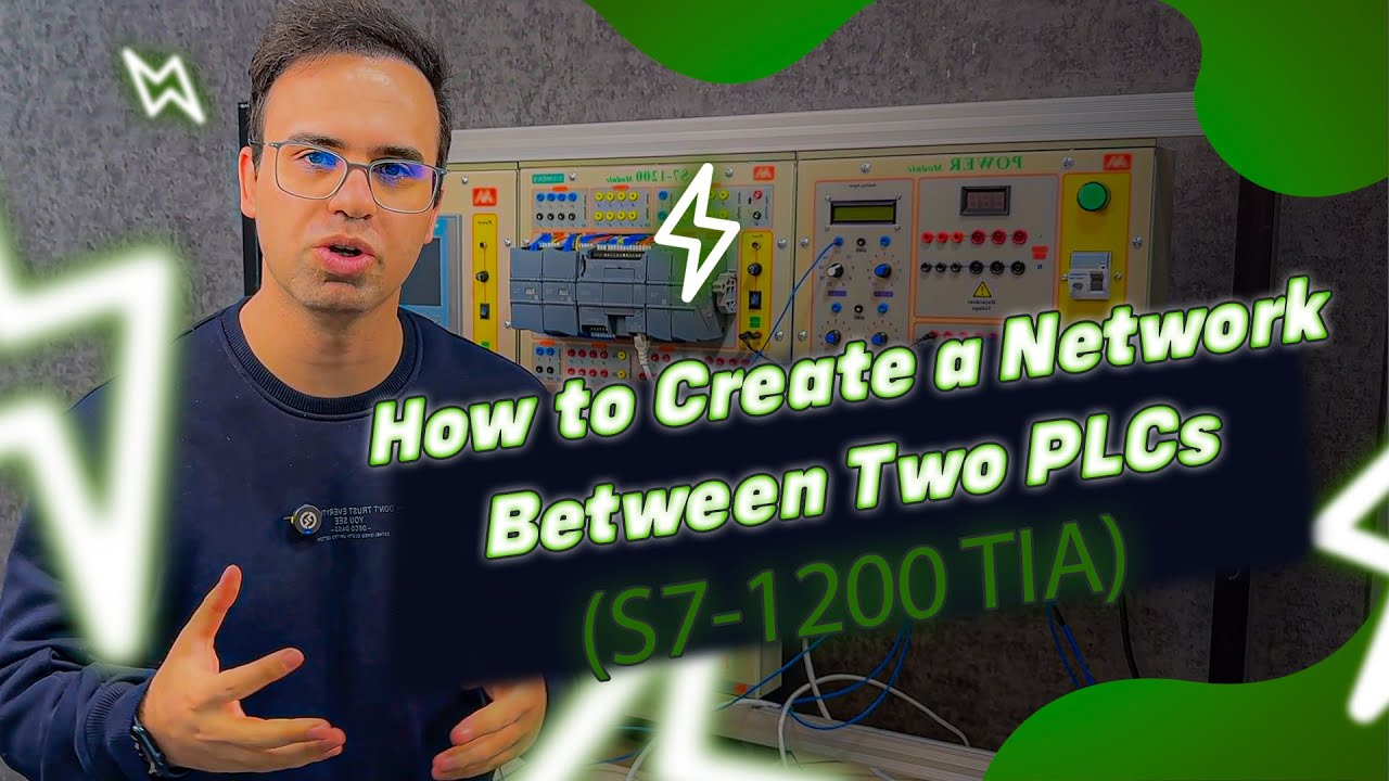How to Create a Network Between Two PLCs  (S7-1200 TIA)