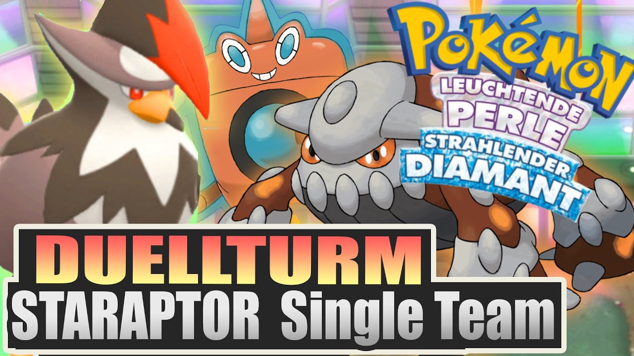 Staraptor SINGLE Moveset - DUELLTURM Team ! -  STRAHLENDER DIAMANT & LEUCHTENDE PERLE Guide