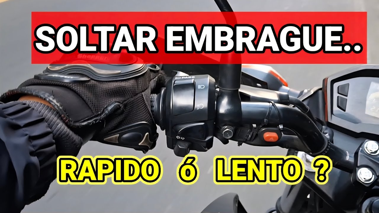 COMO USAR EL EMBRAGUE...RAPIDO o LENTO ??