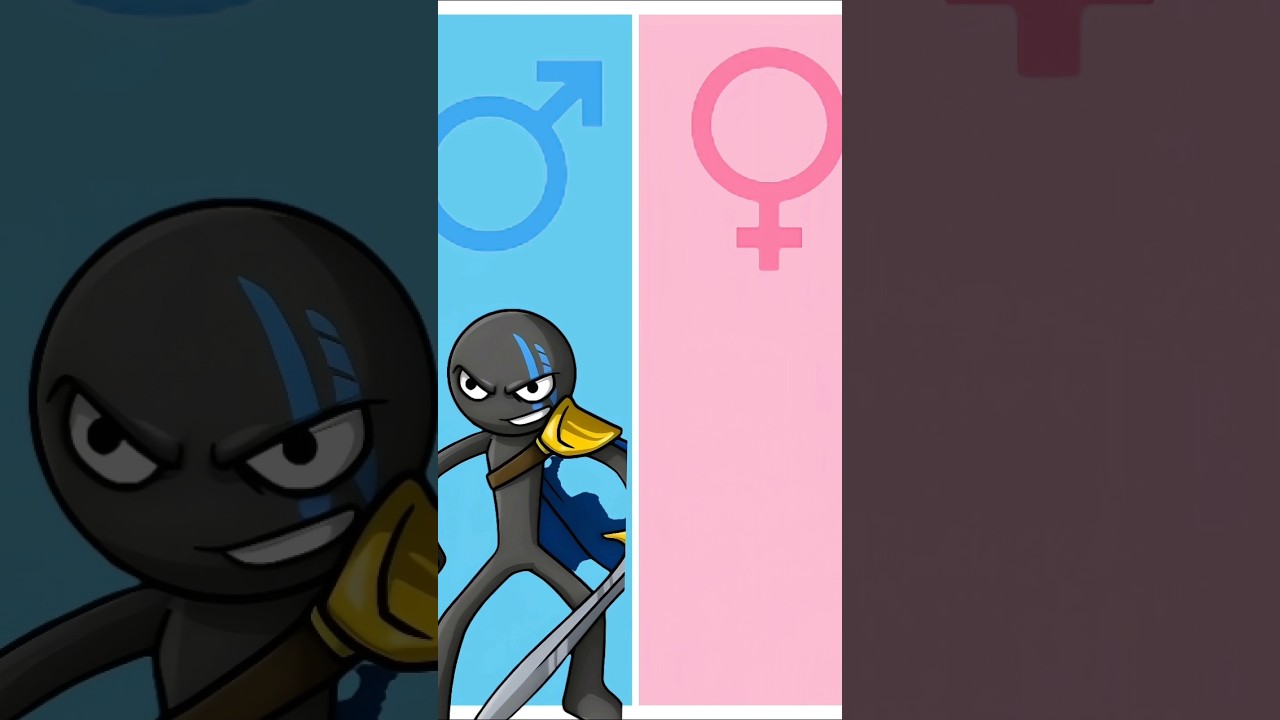 Male and female but stick war 3 version #fypシ゚viral #feedshorts #stickwarstick #stickwarlegacy