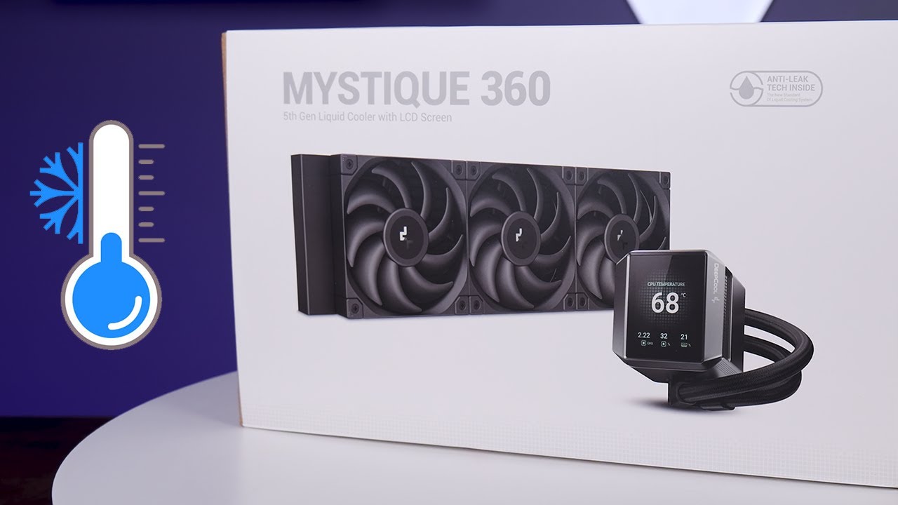WYDAJNIE ALE CZY WARTO? / DeepCool Mystique 360 LCD