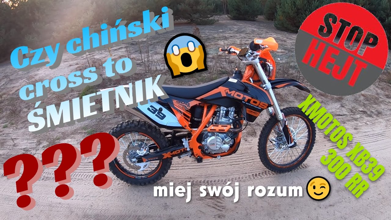 Xmotos ASIX XB39 300 RR kontra komentarze z internetu 😱 Czy chiński cross to śmietnik? TESTY 😁