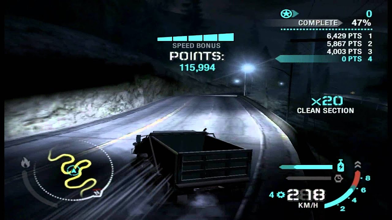 NFS Carbon Drift | Dump Truck | Lookout Point