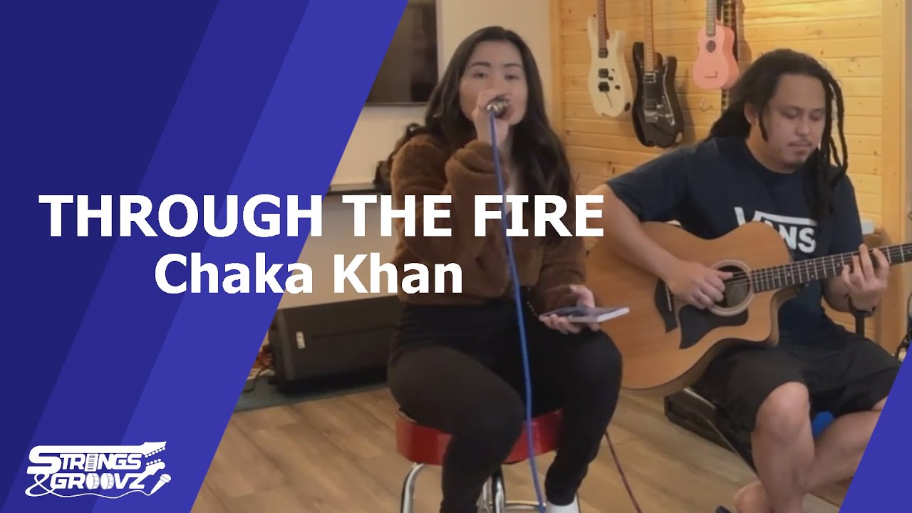 Anne & Bonn of Strings & Groovz | Through the Fire by Chaka Khan (acoustic Cover)