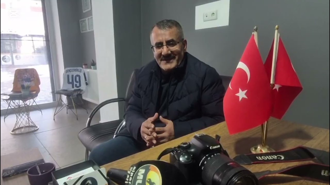 Yarim asırlık takım başkanından gazetemize ziyaret 