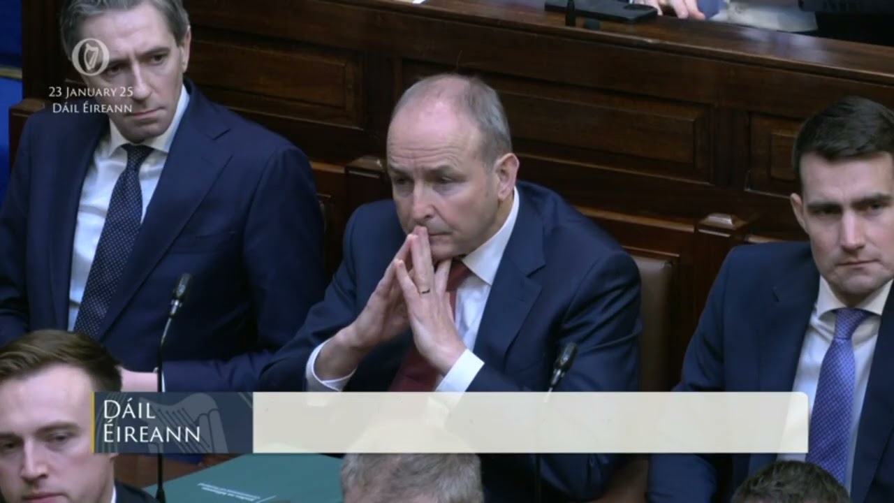 My remarks on the nomination of a new Taoiseach