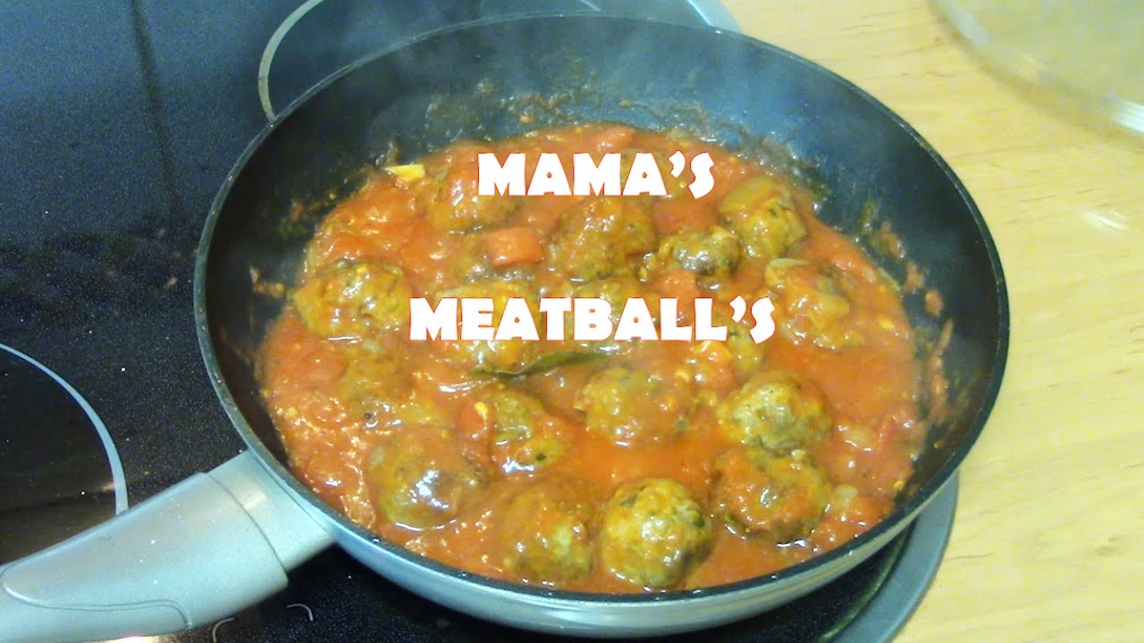 Mama’s Juicy Meatball’s (SO TASTY)