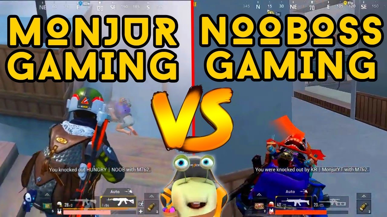 KR team vs HUNGRY team 4 Vs 1 Epic battle | Monjur Gaming vs Nooboss Gaming | Pubg Mobile