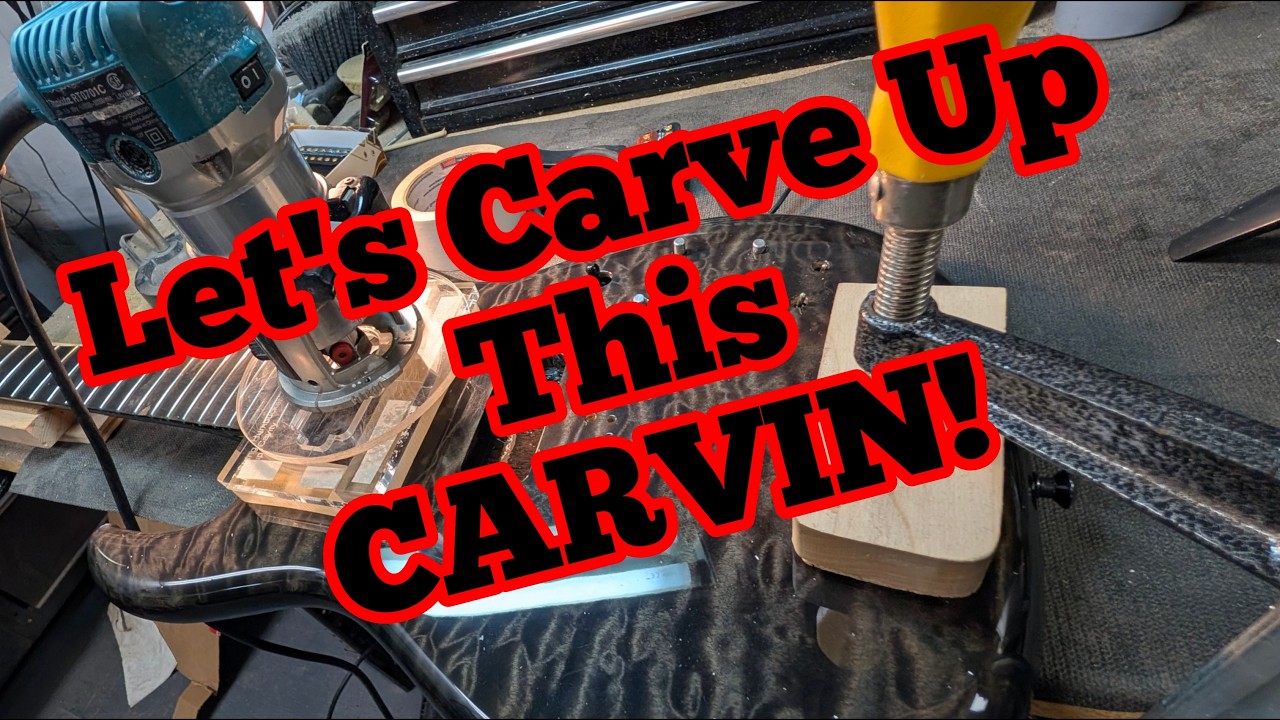 ВИНТАЖНАЯ 7-струнная Carvin. Я починил её после того, как 3 другие мастерские сдались!