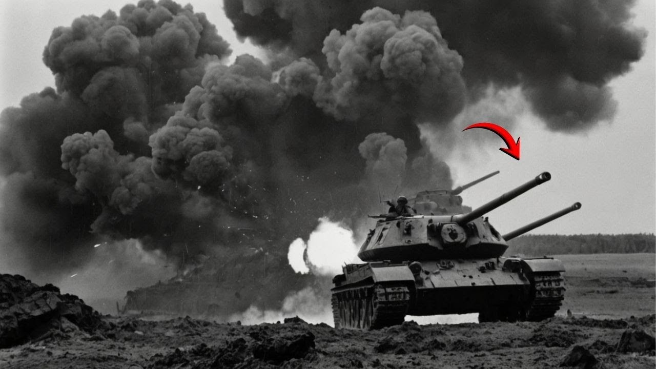 How One Gunner’s “Improvised Aim” Destroyed a Panzer Column in Seconds