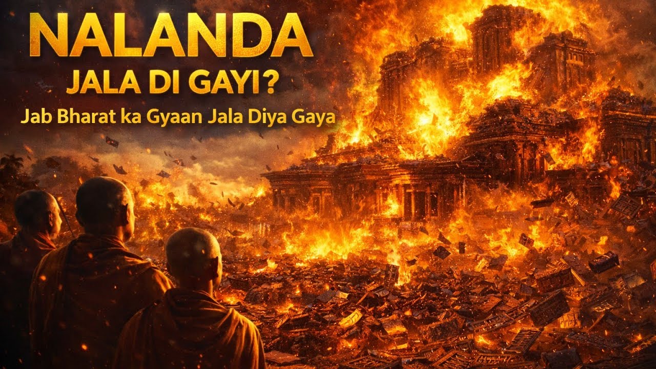 Nalanda University Destruction | Jab Gyaan Jalaya Gaya | Complete History
