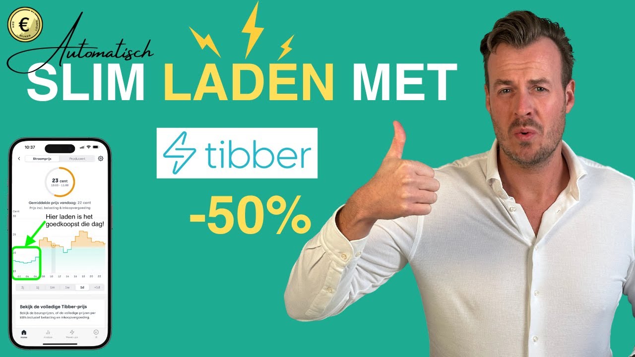 Tibber slim laden: bespaar tot 50% op je laadkosten [makkelijk] afl. 260