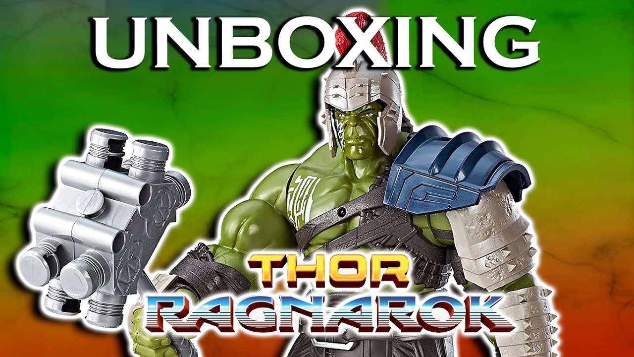 HULK THOR RAGNAROK 🔨 | UNBOXING HASBRO FIGURA ELECTRONICA