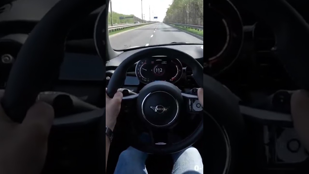 Mini F56 Cooper JCW  231HP Acceleration 0-100