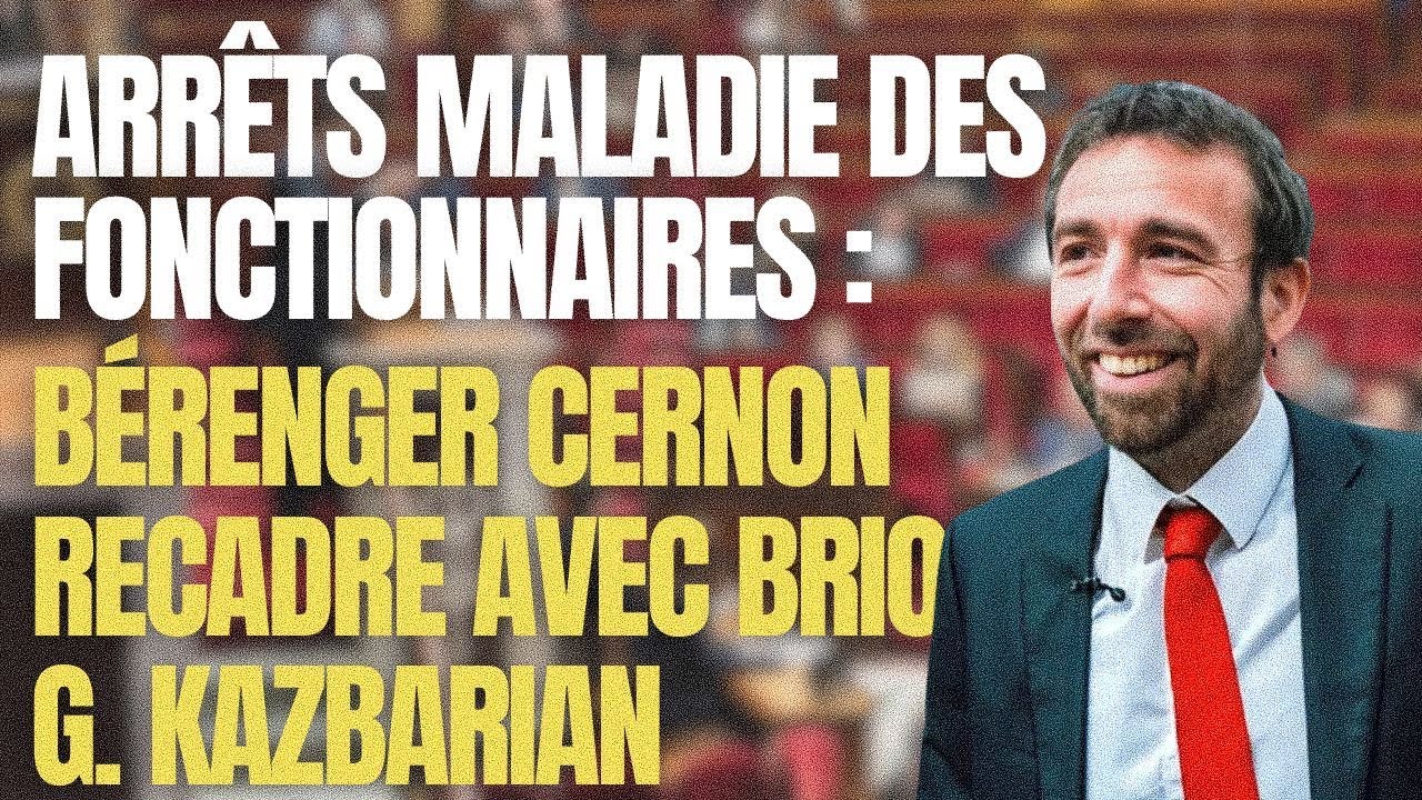 Arr&ecirc;t maladie des fonctionnaires - Le d&eacute;put&eacute; LFI B&eacute;renger Cernon recadre Guillaume Kasbarian