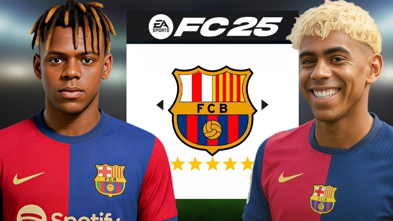 اعادة بناء برشلونة ولكن بالصفقات الجديدة 🤯 FC 25