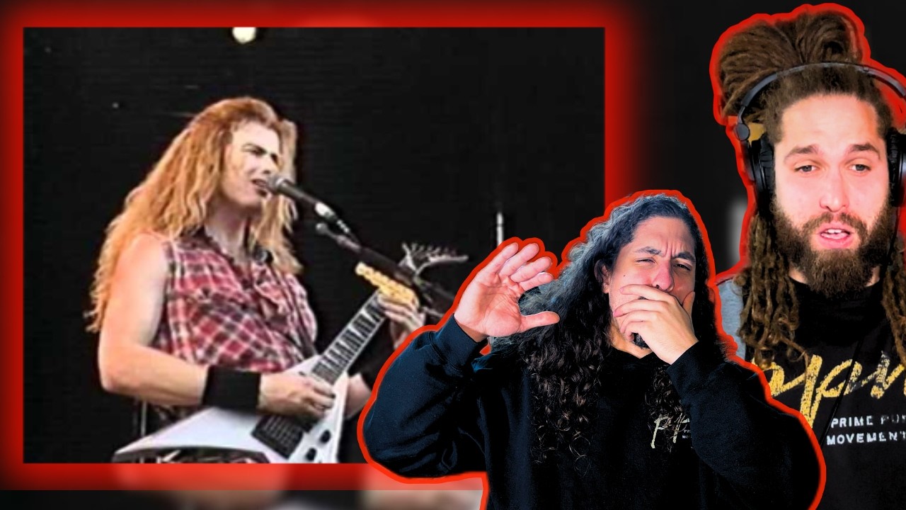 Rapper's first time hearing MEGADETH!