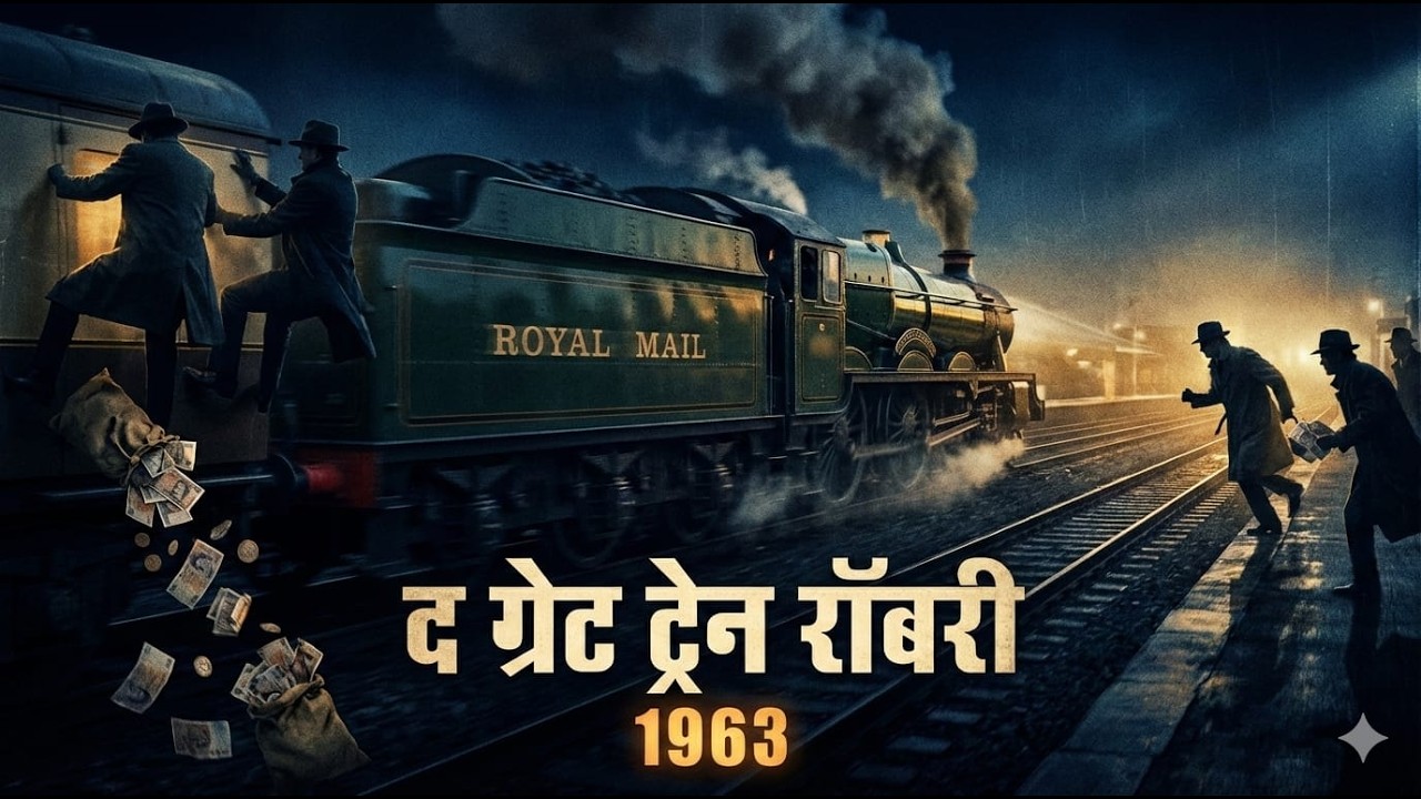 Britain’s Biggest Robbery: The ₹270 Crore Train Heist That Shocked the World