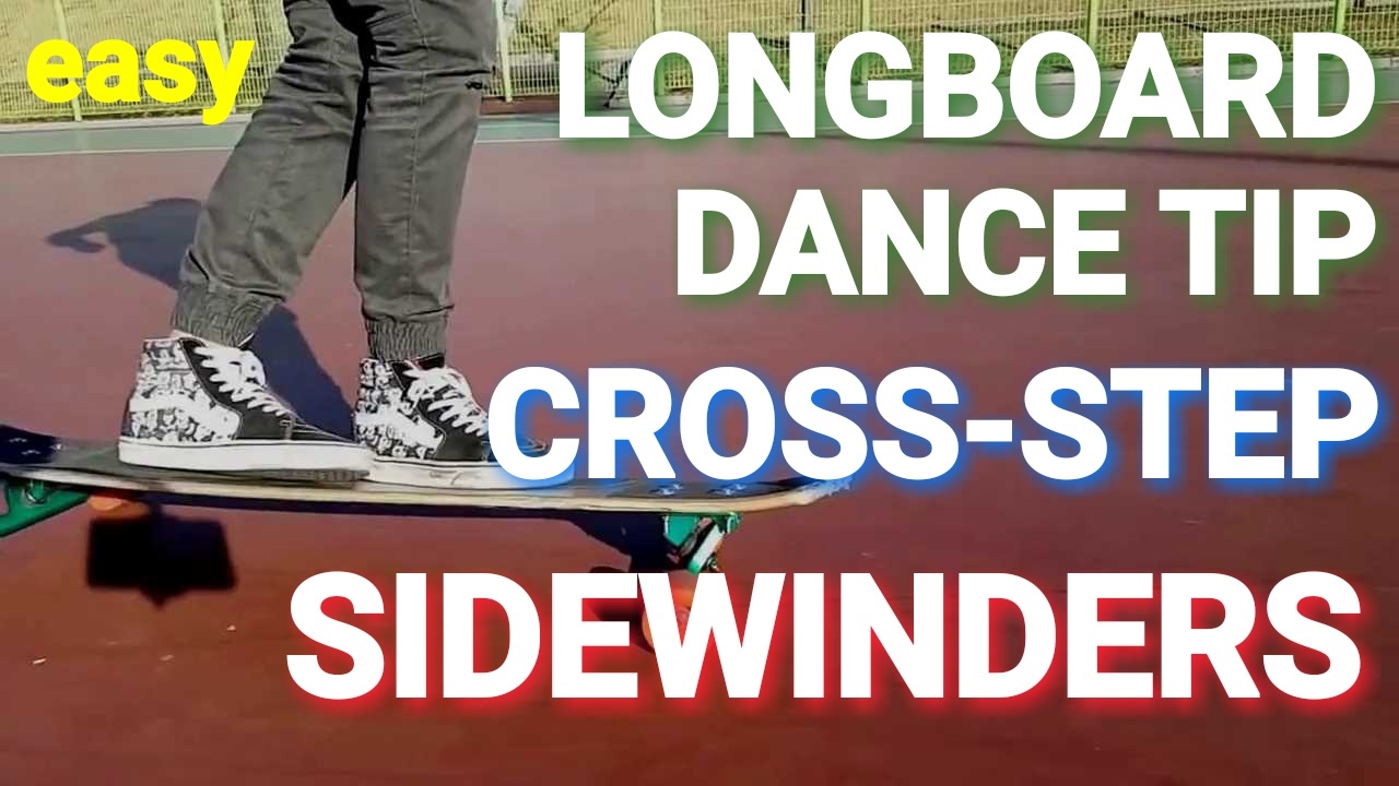 [(자막only)롱보드 강좌 | 댄싱] 사이드 와인더 | longboard Sidewinders 트릭 팁! EP 18