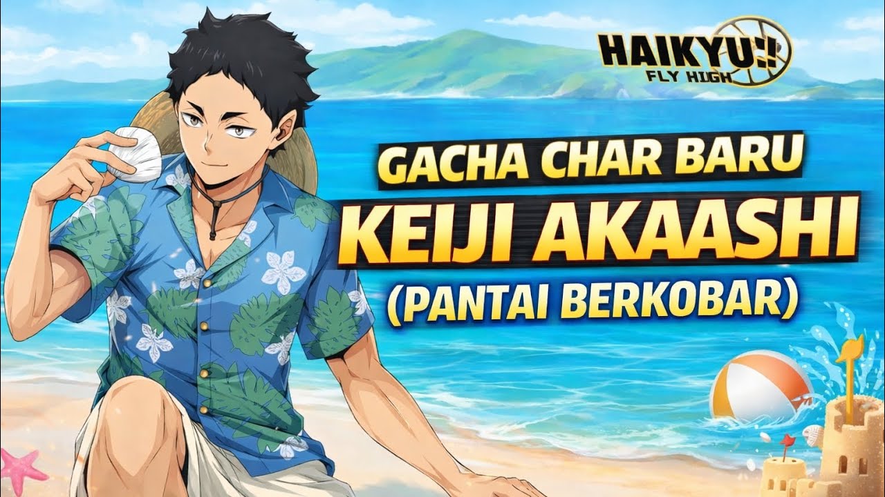 HOKI ATAU AMPAS? All In Gacha Banner Summer Keiji Akaashi!