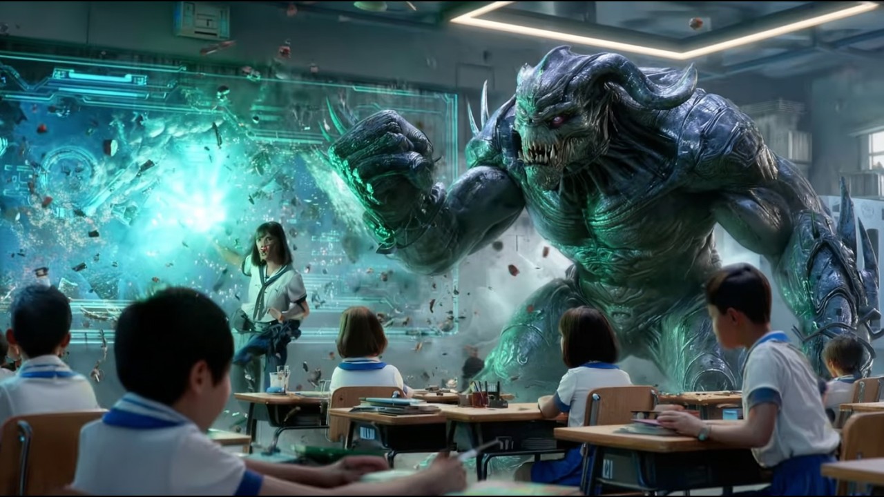 Alien Bully Hit a Deathworld Girl in Class | Ten Seconds Later, His Arm SnappedSci-Fi | HFY Stories