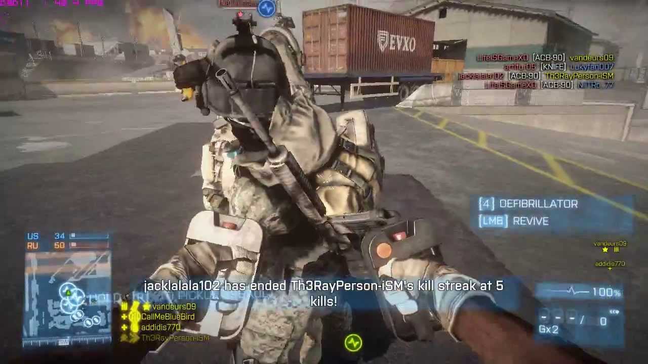 BF3 Knife Only TDM 96-13