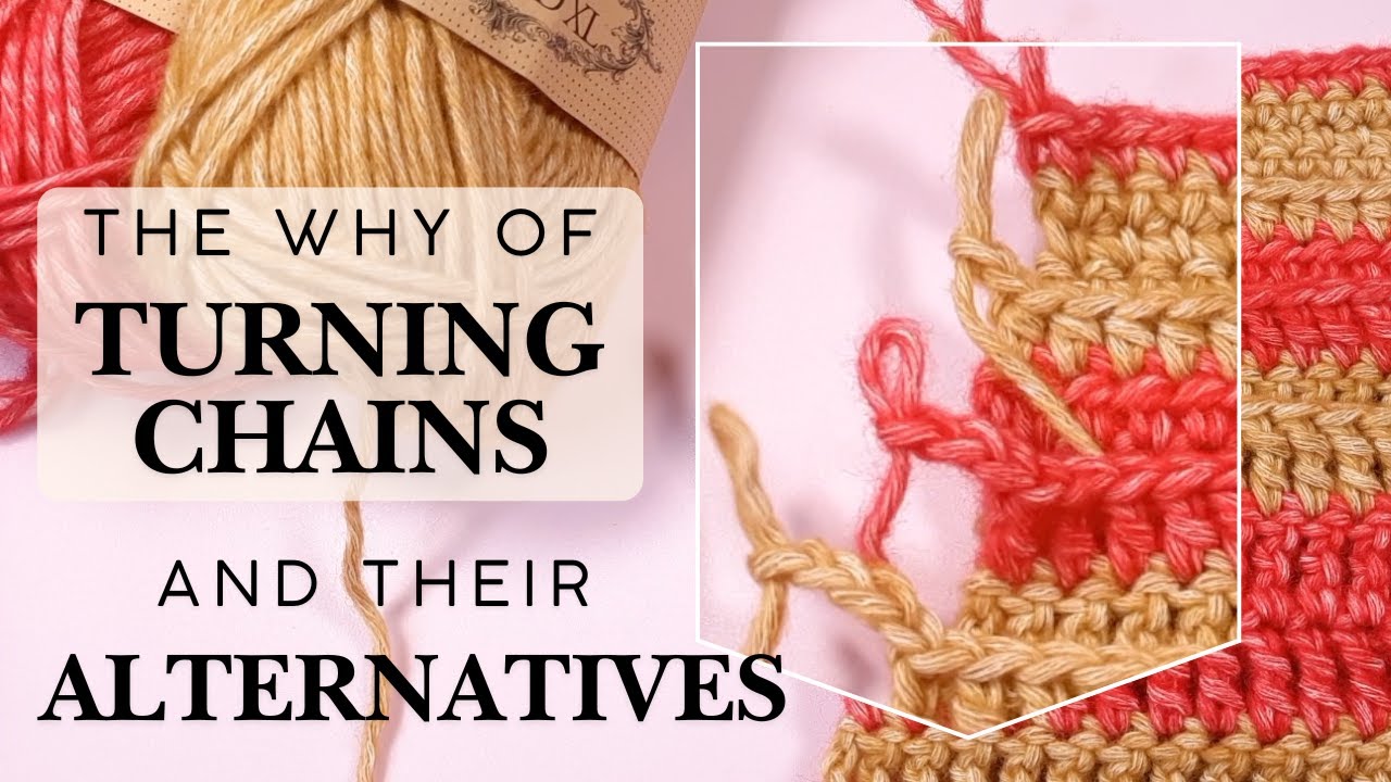 Standing or Starting Stitches as Replacement for Turning Chains.