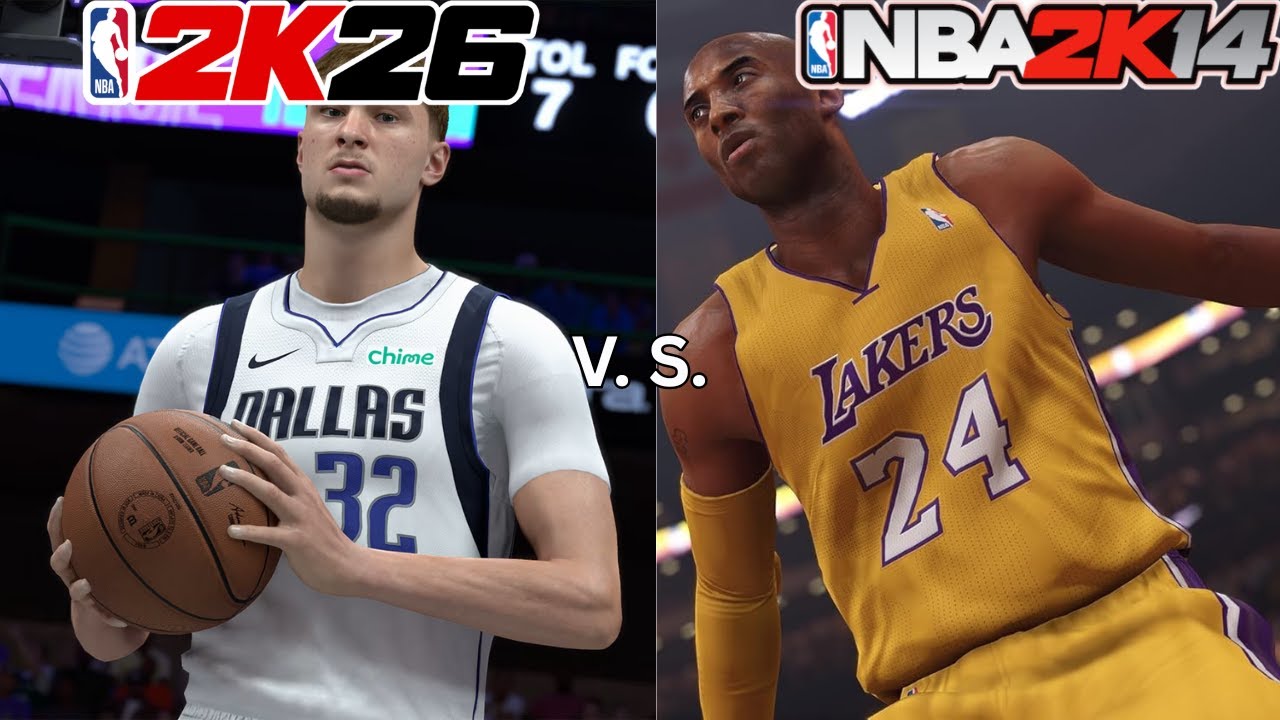 NBA 2K26 vs NBA 2K14 12 Years Differences(Disappointment)