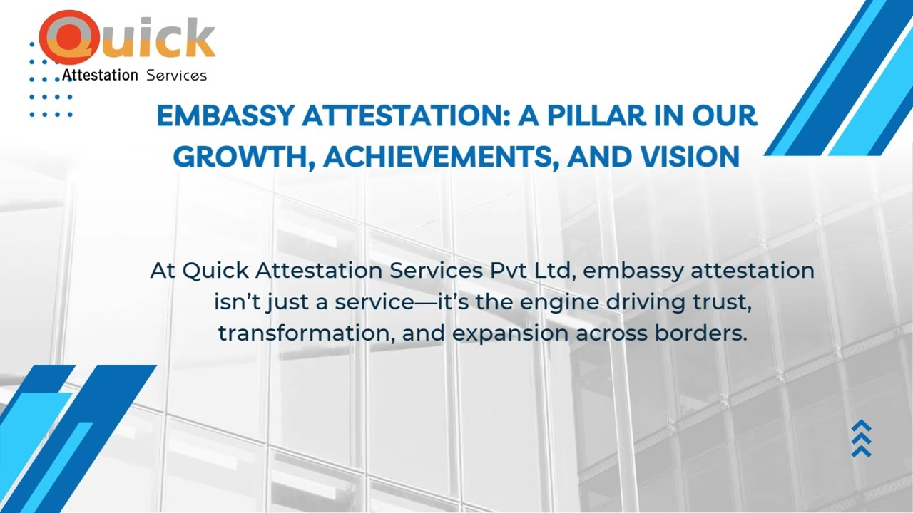 Welcome to Quick Attestation Services | Fast, Reliable & Trusted Document Attestation