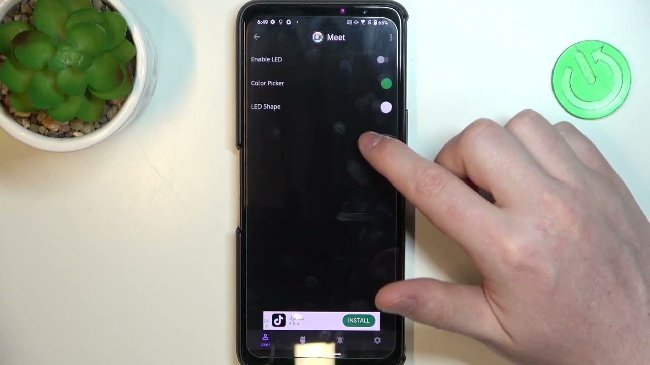 How to Set Up Custom LED Lamp Notifications for Apps on ASUS ROG Phone 7 - NotifyBuddy App