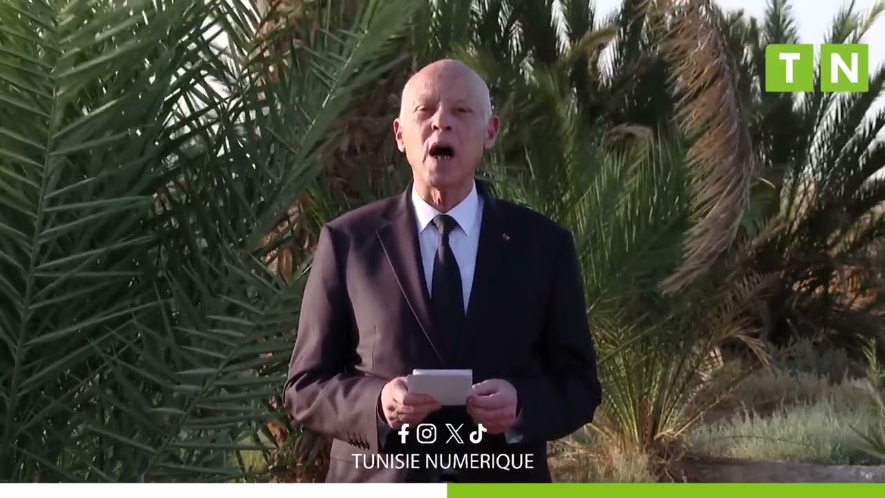 رئيس الجمهورية قيس سعيّد يعلن ترشّحه للرئاسية من برج الخضراء
