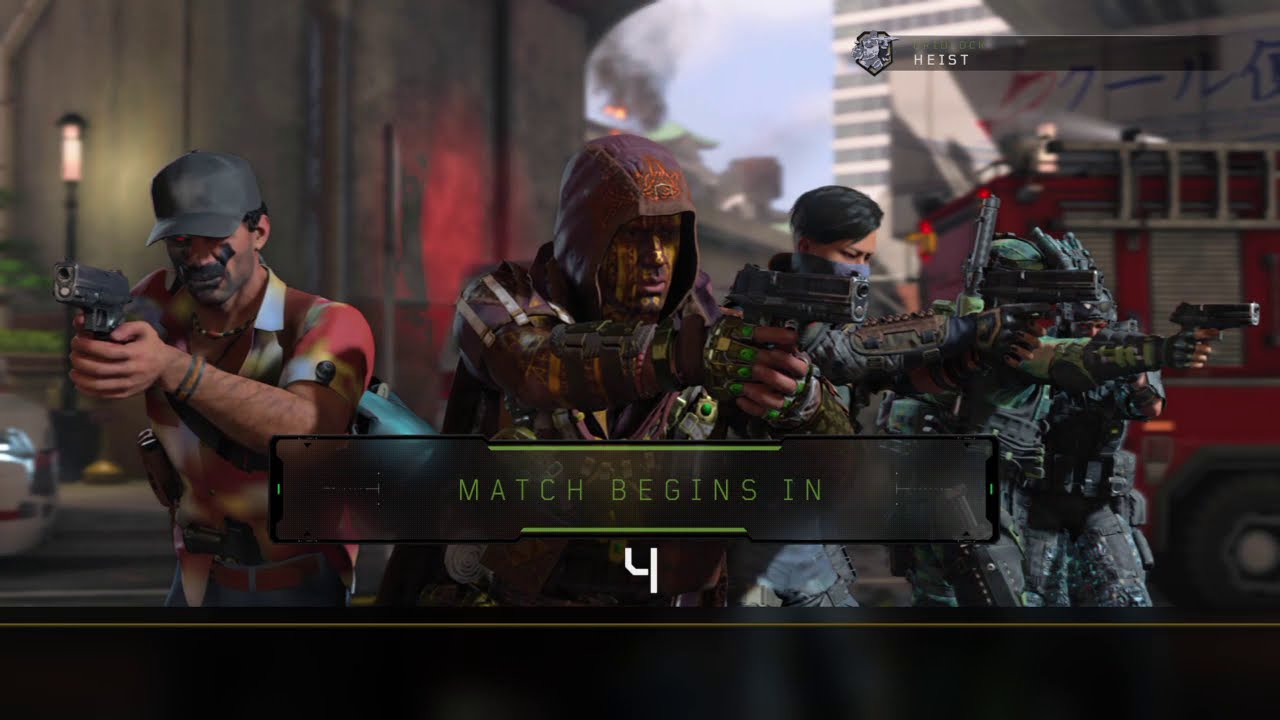 Call of Duty Black Ops 4 Heist