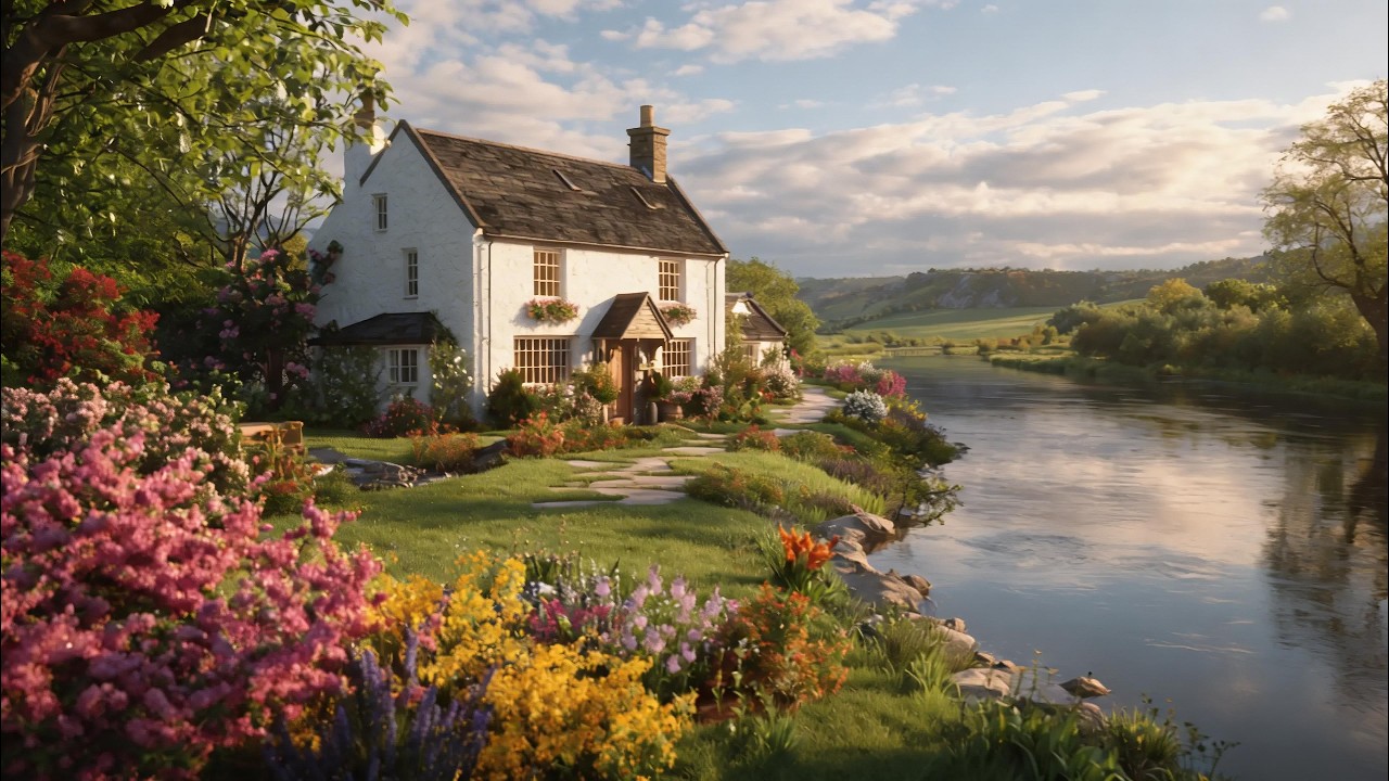 Inside a Cozy Riverside Cottage | Dream Countryside Home Tour