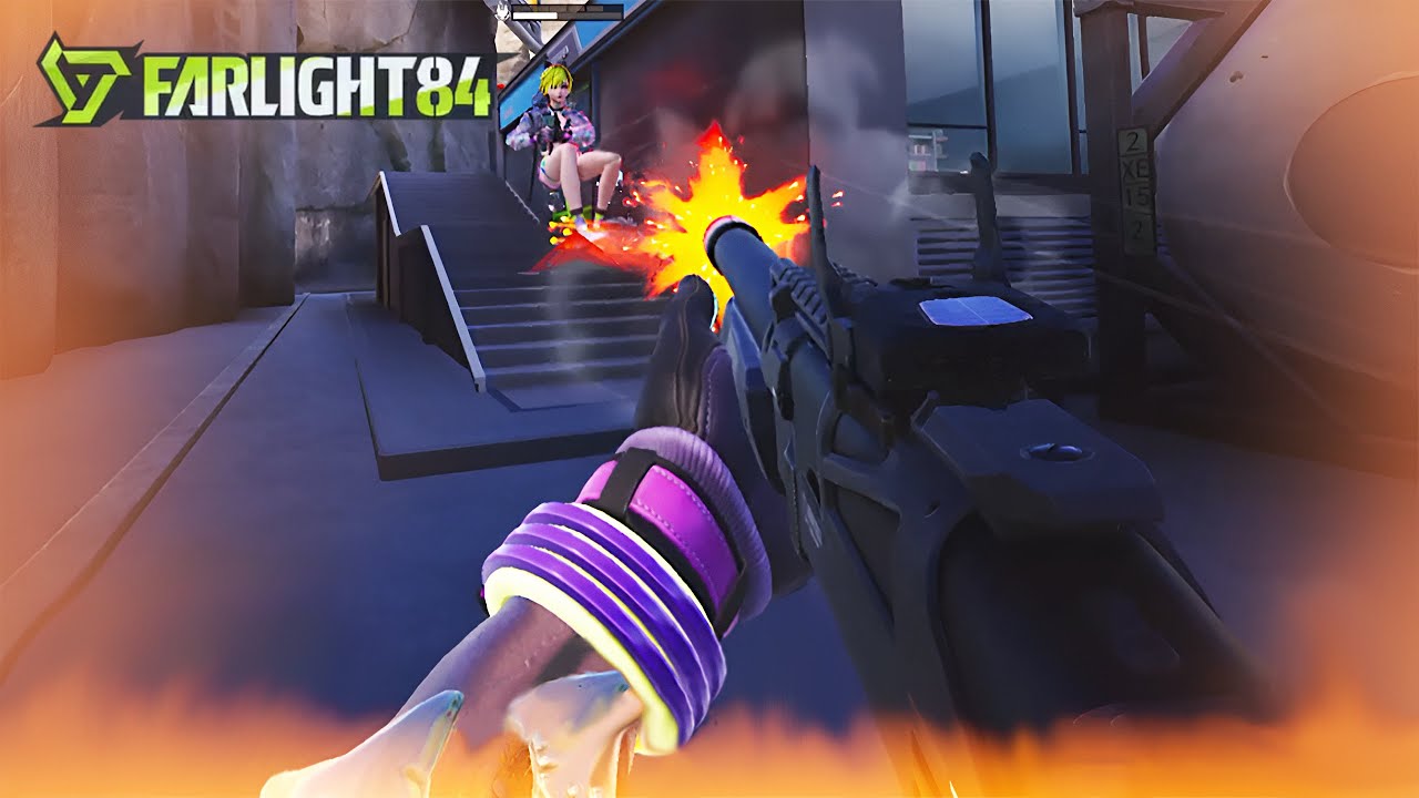 A SHOTGUN DE FOGO É MUITO BOA E MUITA TRETA! - Farlight 84