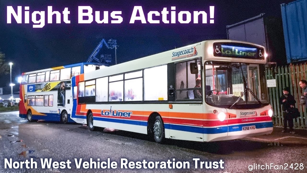 Into the Night: Exploring NWVRT’s Twilight Bus Running Day, 2025