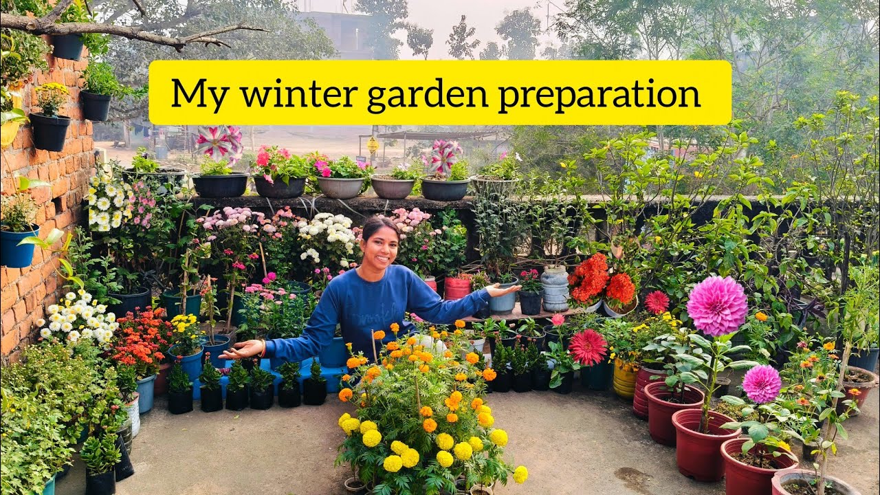 Winter Garden Preparation & Setup | How to prepare your garden in winter ❄️🌿
