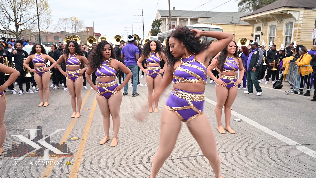 Talladega College Vs Alcorn State University @ the 2020 Krewe of Orpheus Parade