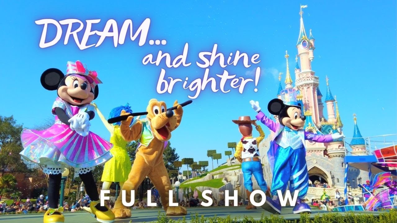 ✨Dream… and Shine Brighter! | Disneyland Paris Show zum 30. Jubiläum [Left Stage]