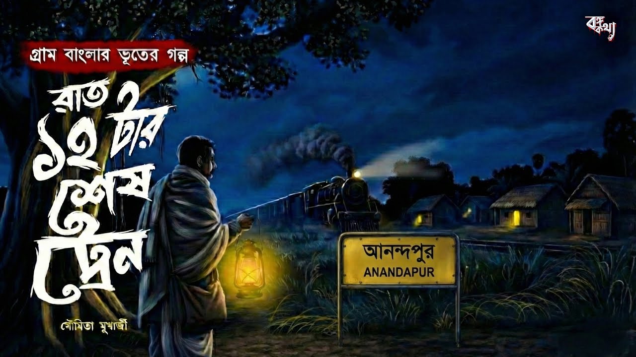 রাত ১২ টার শেষ ট্রেন (গ্রাম বাংলার ভূতের গল্প ) Gram Banglar Vuter Golpo | Bengali Horror Story 