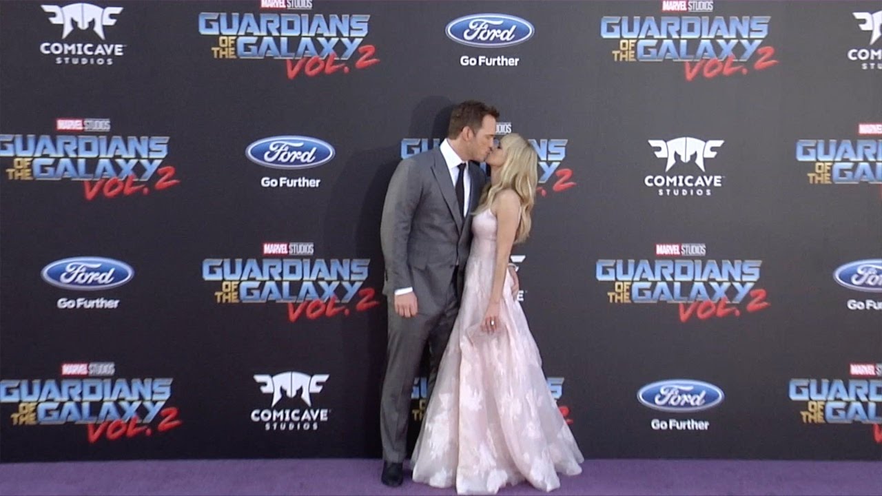 Chris Pratt and Anna Faris 