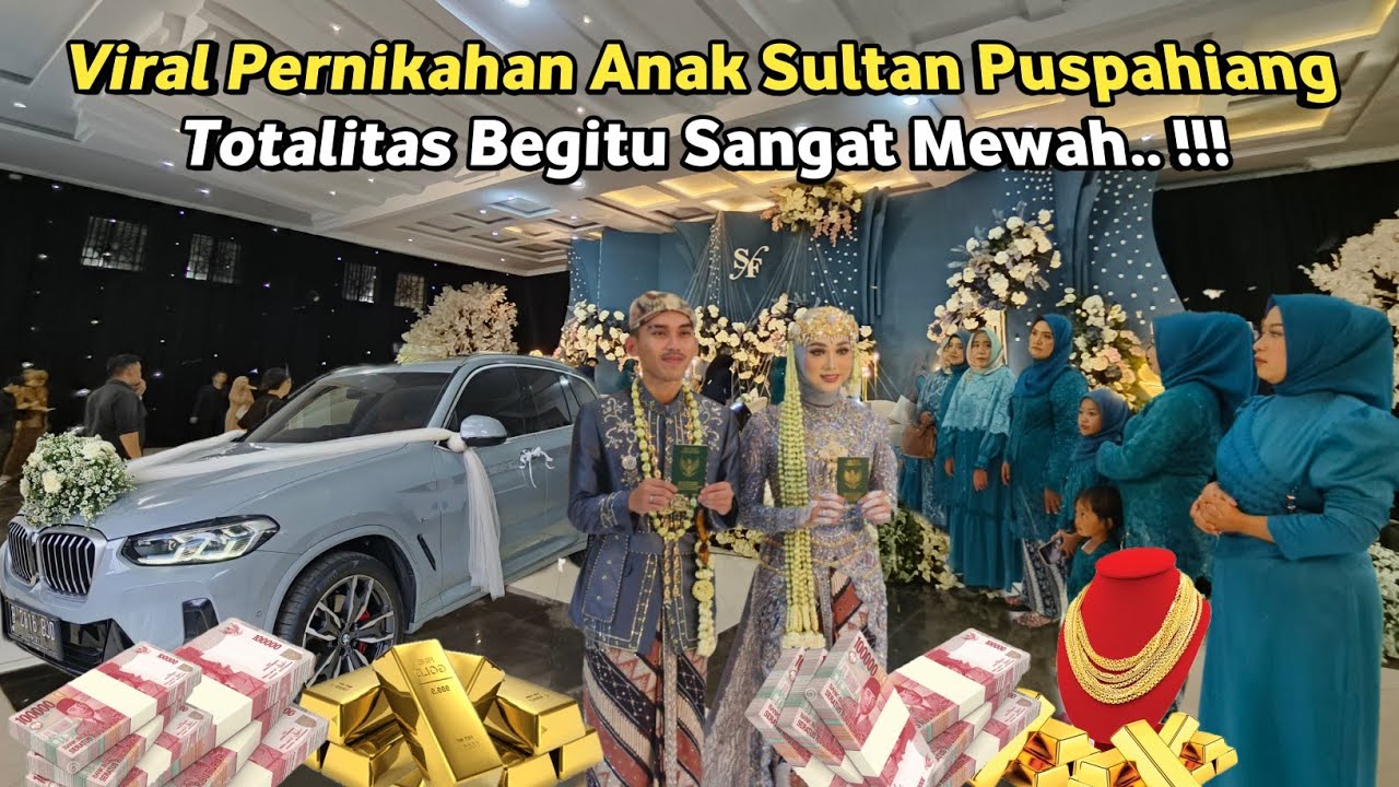 Beginilah..!!! Pernikahan Viral Anak Sultan Di Puspahiang Tasikmalaya Jawa Barat