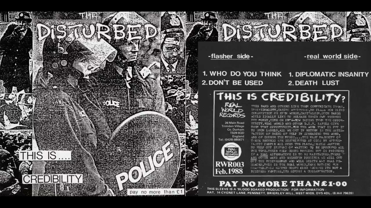 The Disturbed - This Is...Credibility EP (Punk Scotland)