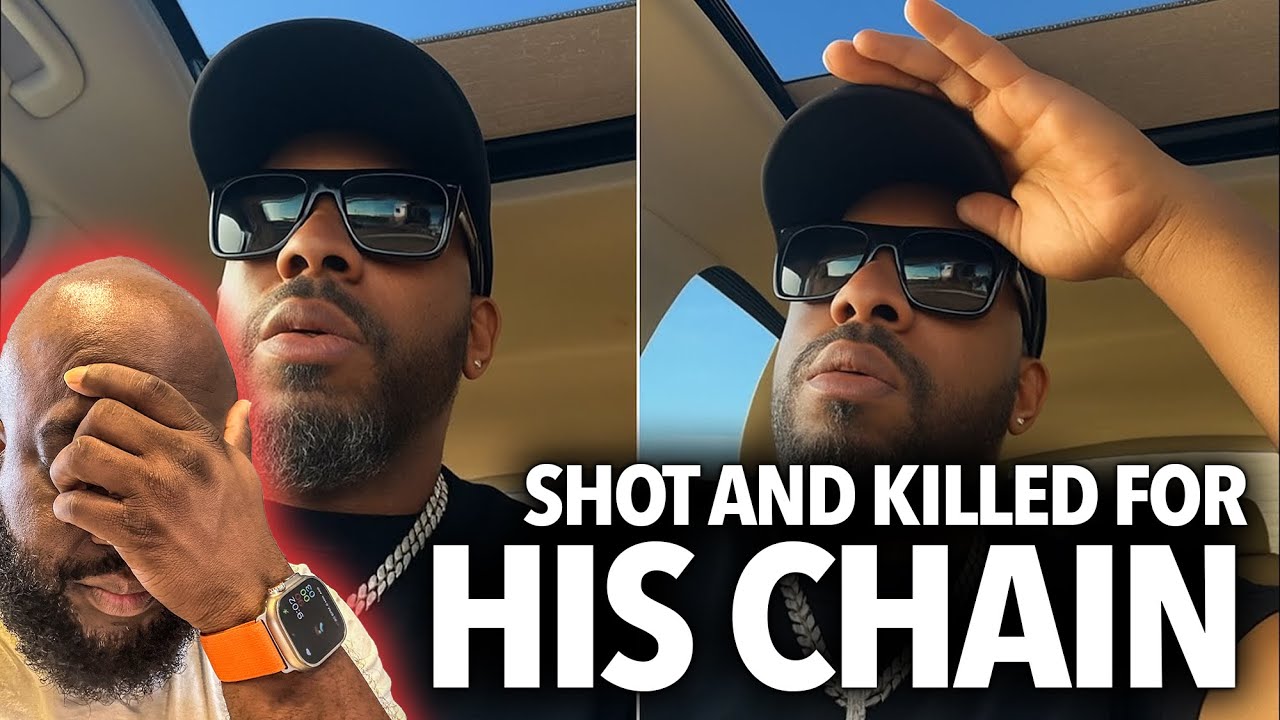 Man Was Shot and Killed Over His Chain In His Hood In Chicago While On Facebook Live... He Had Kids