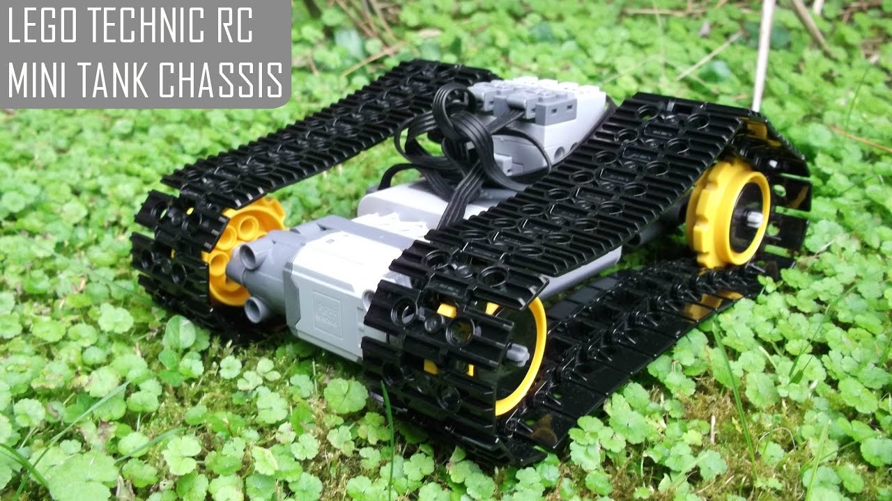 How to Make a Lego Technic RC Mini Tank Chassis