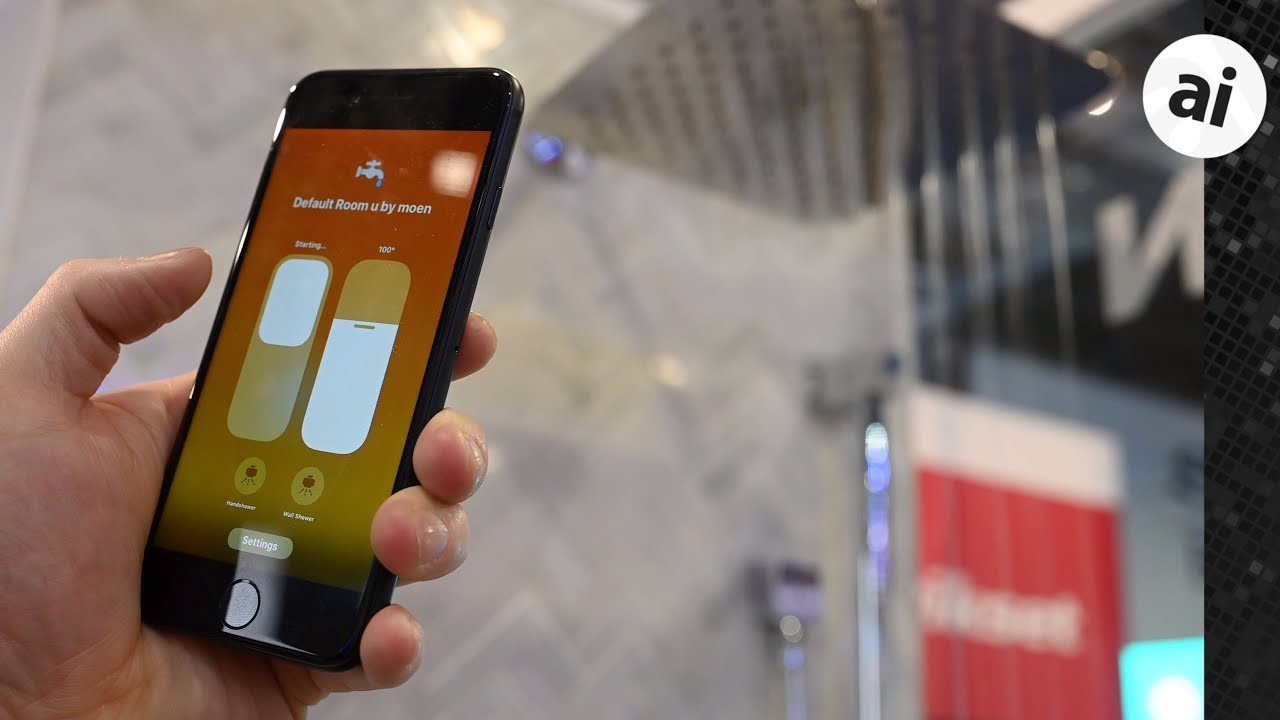 Hands-On: Control Your Shower with HomeKit & U by Moen CES 2019