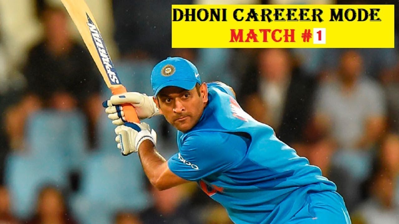 Ashes Cricket Gameplay 2017 Dhoni Career Mode #1 - New Series