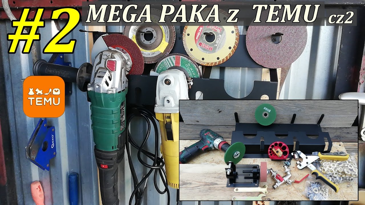 #2 MEGA PAKA z TEMU, narzędzia, gadżety ciekawostki, do garażu, do ogrodu,  majsterkowania, nowości.